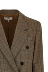 the chloé double-breasted tailored blazer is meticulously