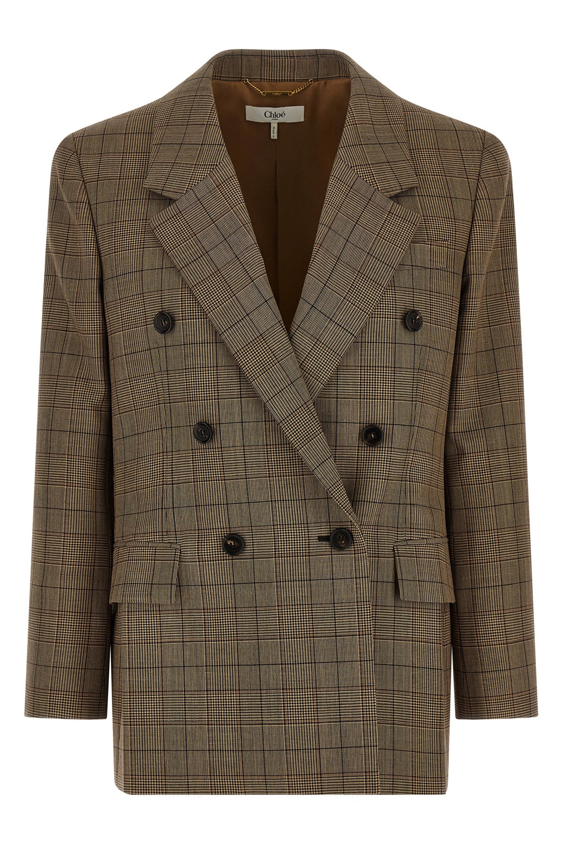 CHLOÉ 36 the chloé double-breasted tailored blazer is meticulously
