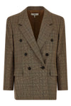 the chloé double-breasted tailored blazer is meticulously