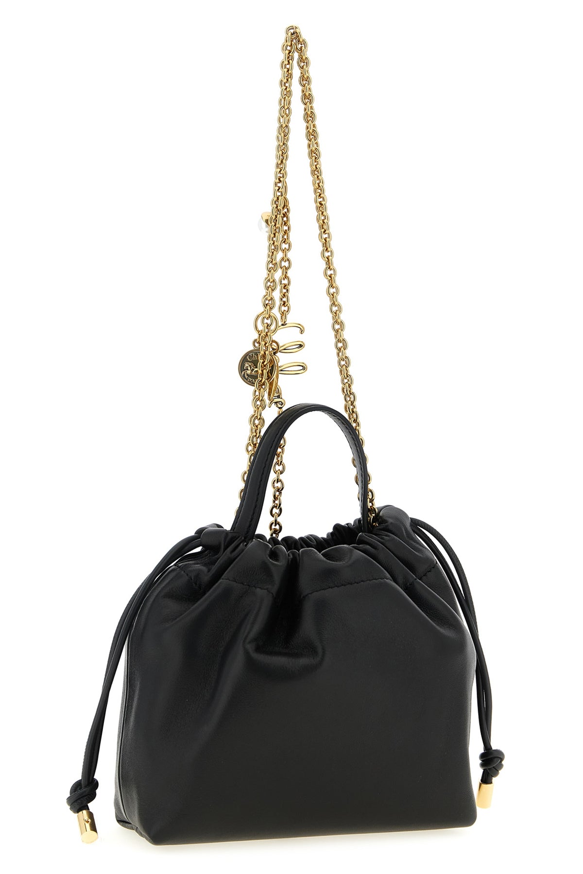 chloé icons mini shoulder bag in smooth lamb nappa leather