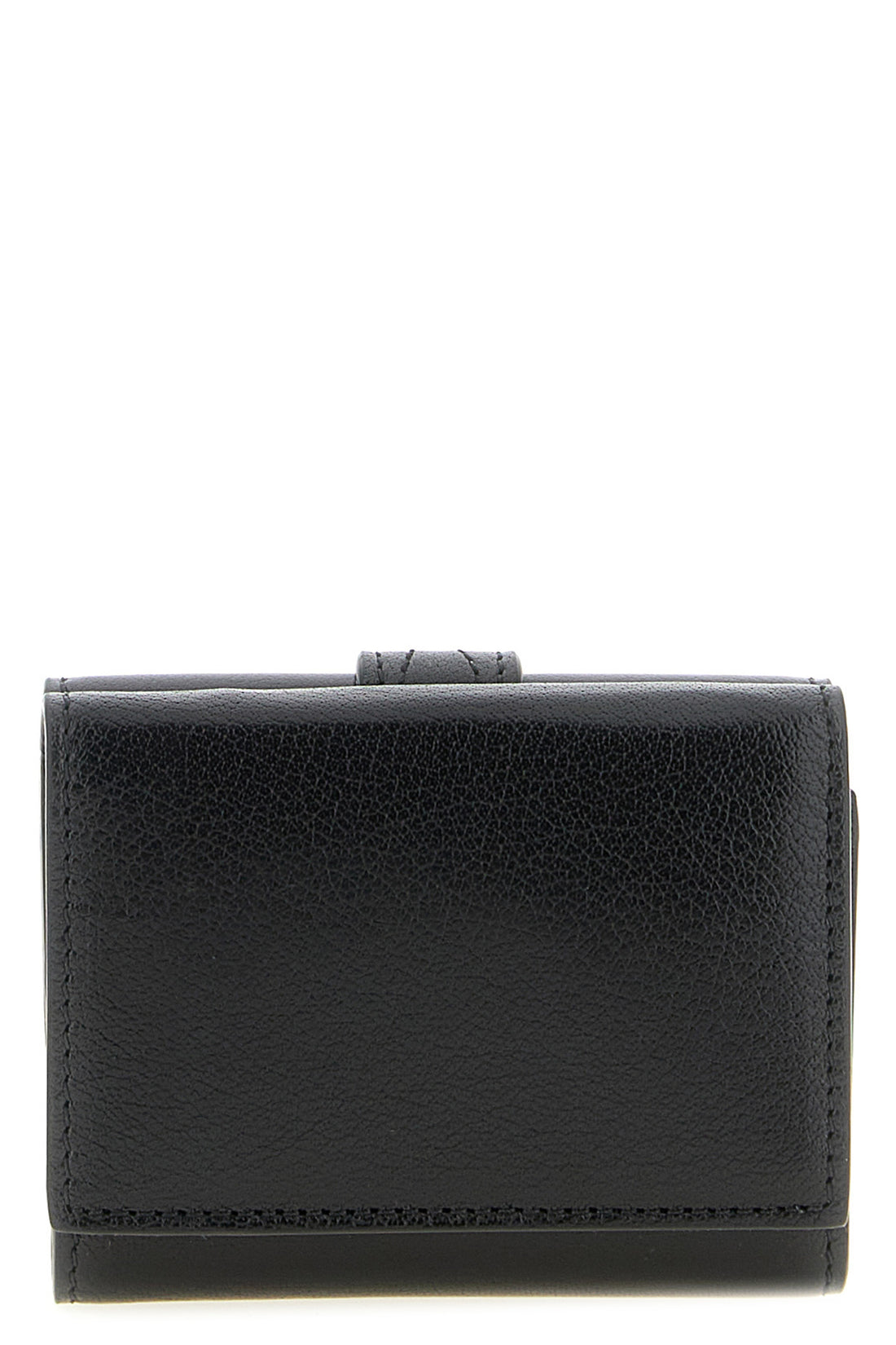 CHLOÉ OS paddington mini wallet in grenade buffalo leather