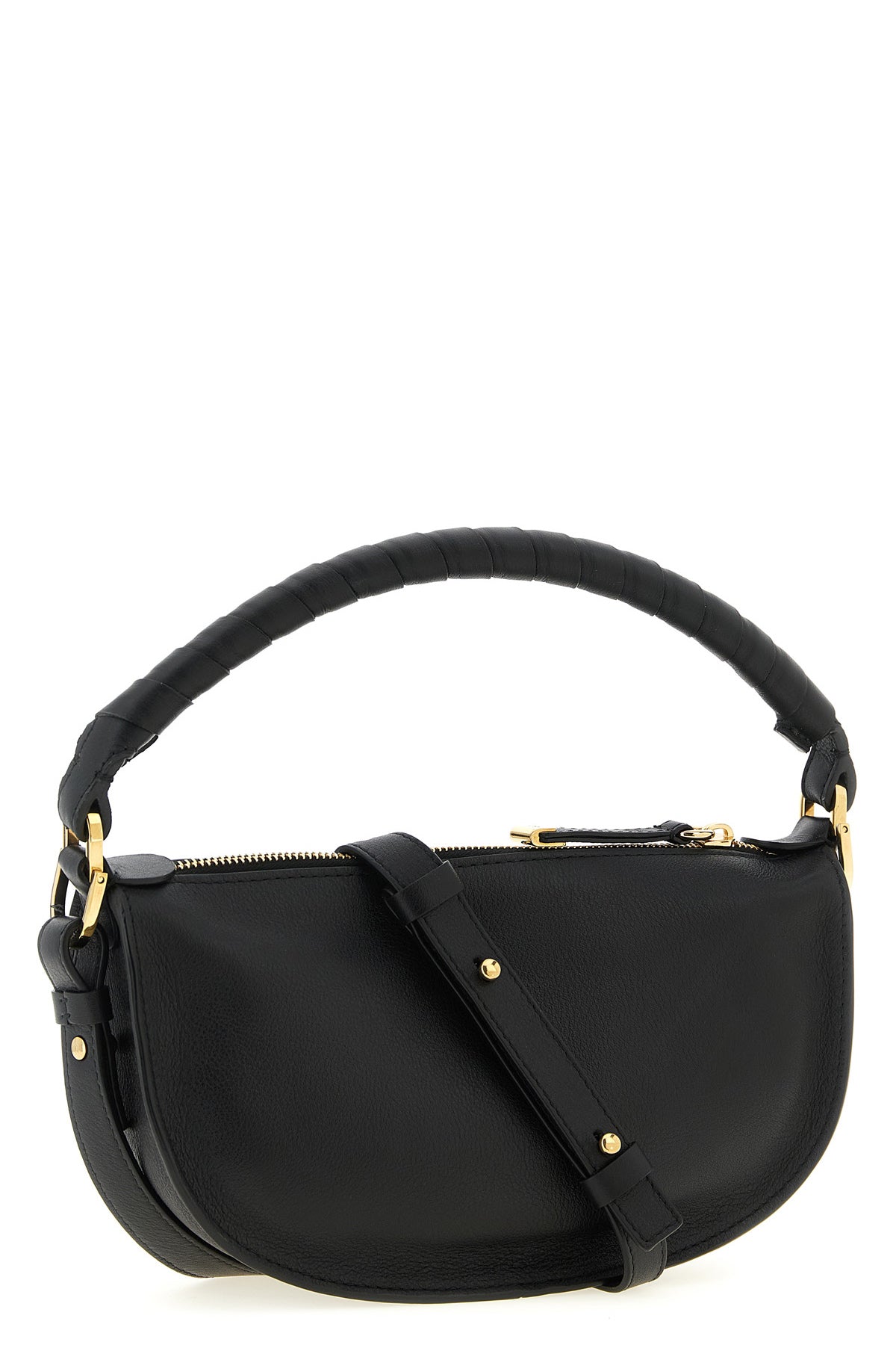 marcie mini shoulder bag in smooth calf leather