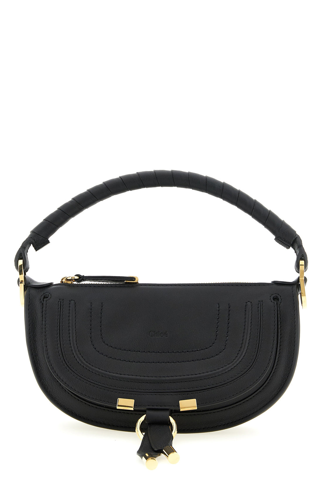 CHLOÉ OS marcie mini shoulder bag in smooth calf leather