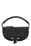 marcie mini shoulder bag in smooth calf leather