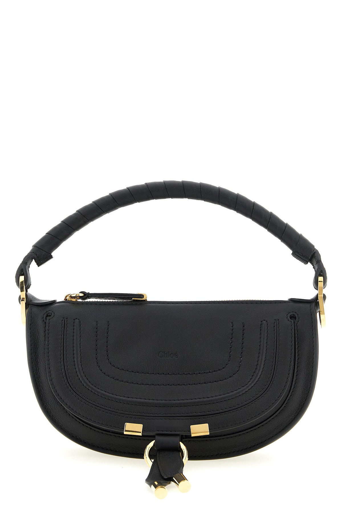 marcie mini shoulder bag in smooth calf leather