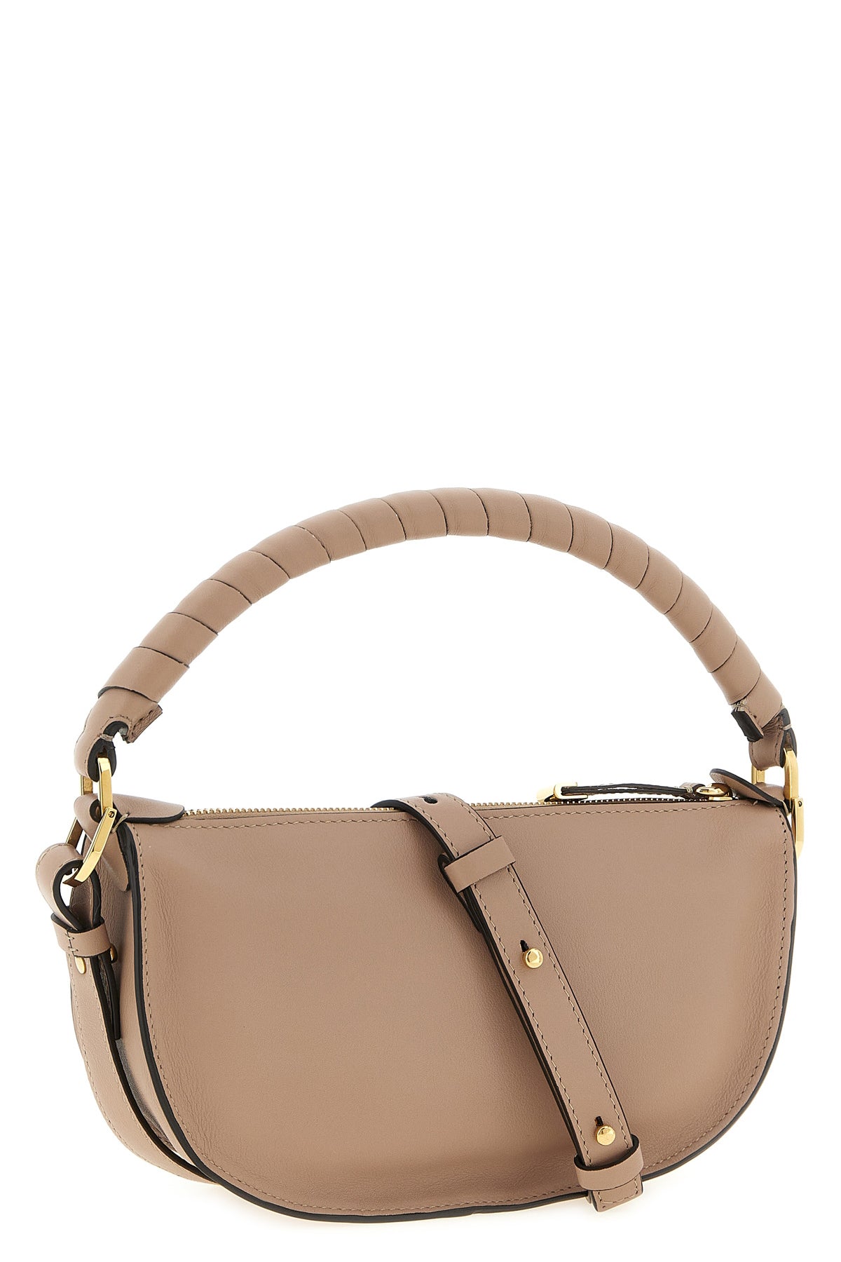 marcie mini shoulder bag in smooth calf leather