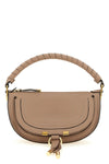 marcie mini shoulder bag in smooth calf leather