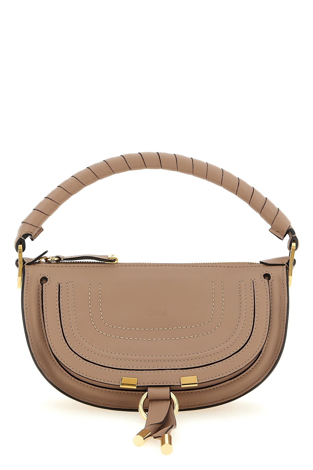 marcie mini shoulder bag in smooth calf leather