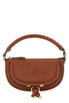marcie mini shoulder bag in smooth calf leather