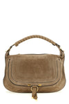 small marcie suede shoulder bag