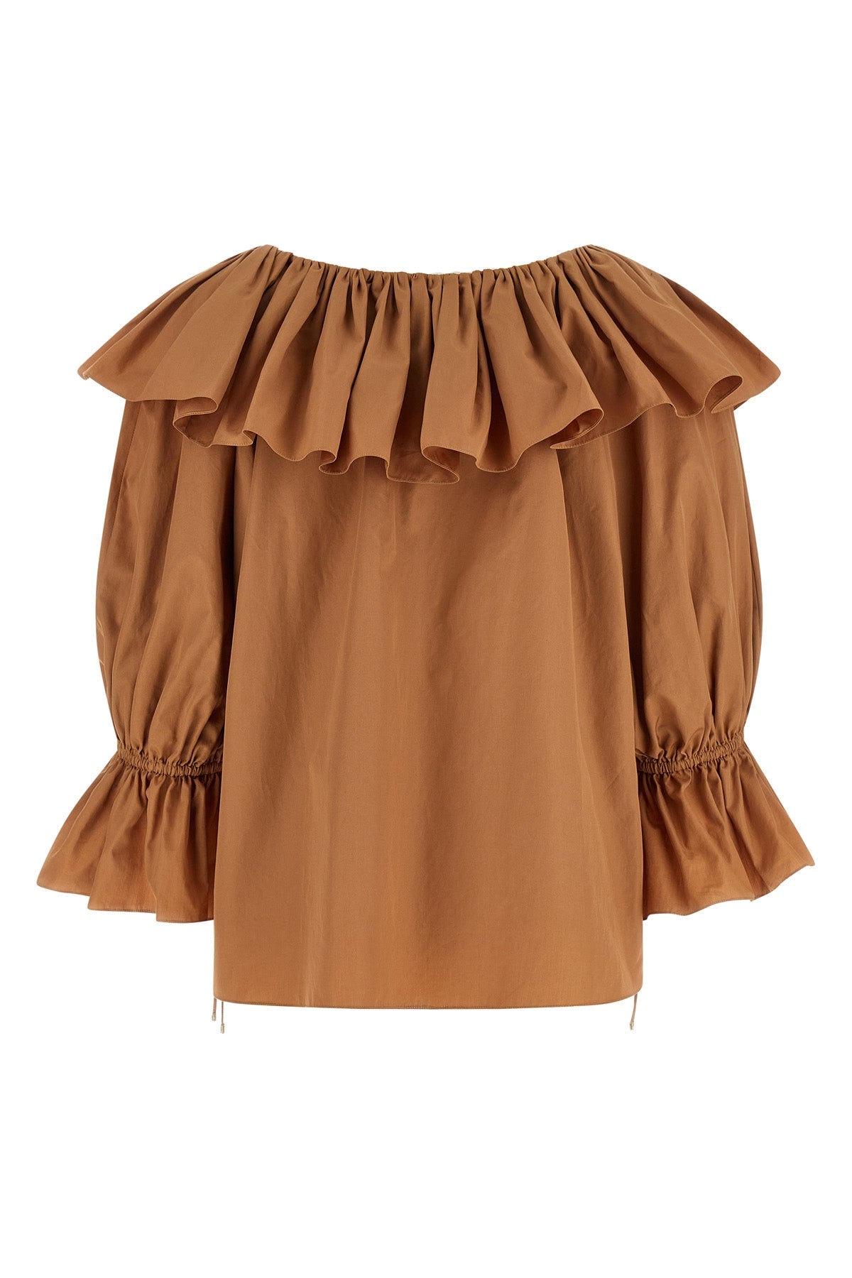cotton poplin blouse