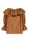 cotton poplin blouse