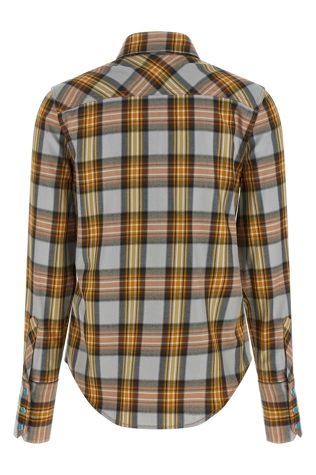 CHLOÉ 36 the chloé cotton and cupro blend shirt reinterprets the western aesthetic