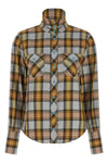 the chloé cotton and cupro blend shirt reinterprets the western aesthetic
