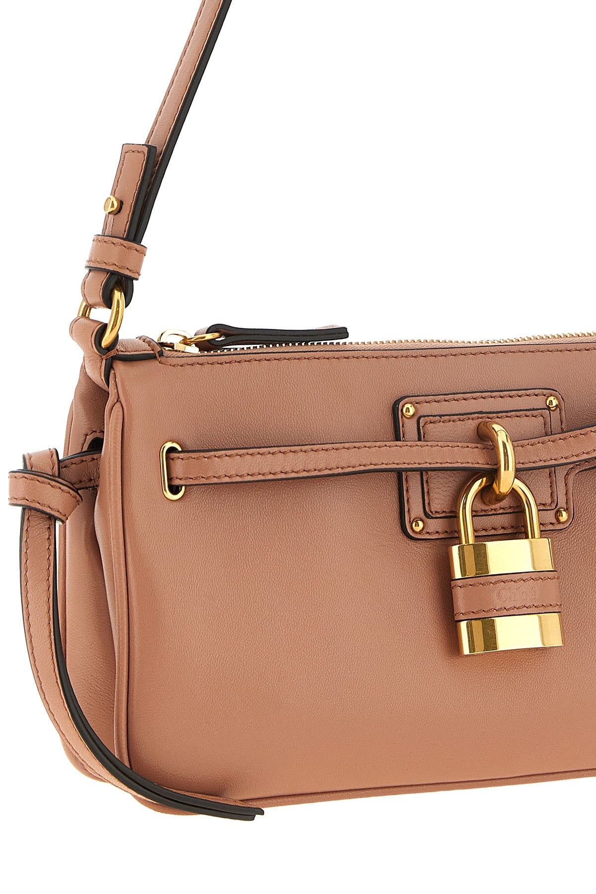 the chloé mini paddington sling mini clutch bag is made of fine lamb nappa lea