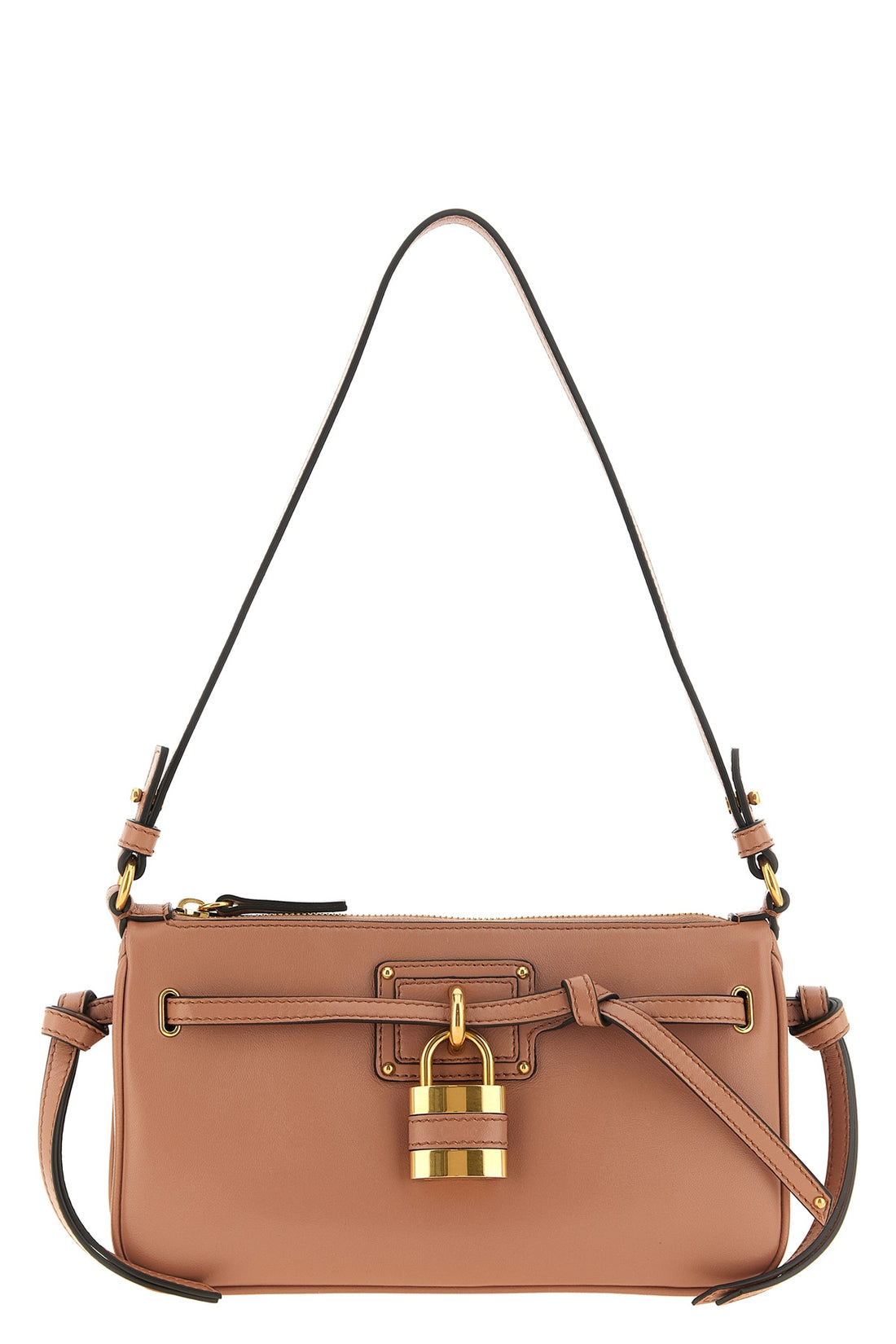 CHLOÉ OS the chloé mini paddington sling mini clutch bag is made of fine lamb nappa lea