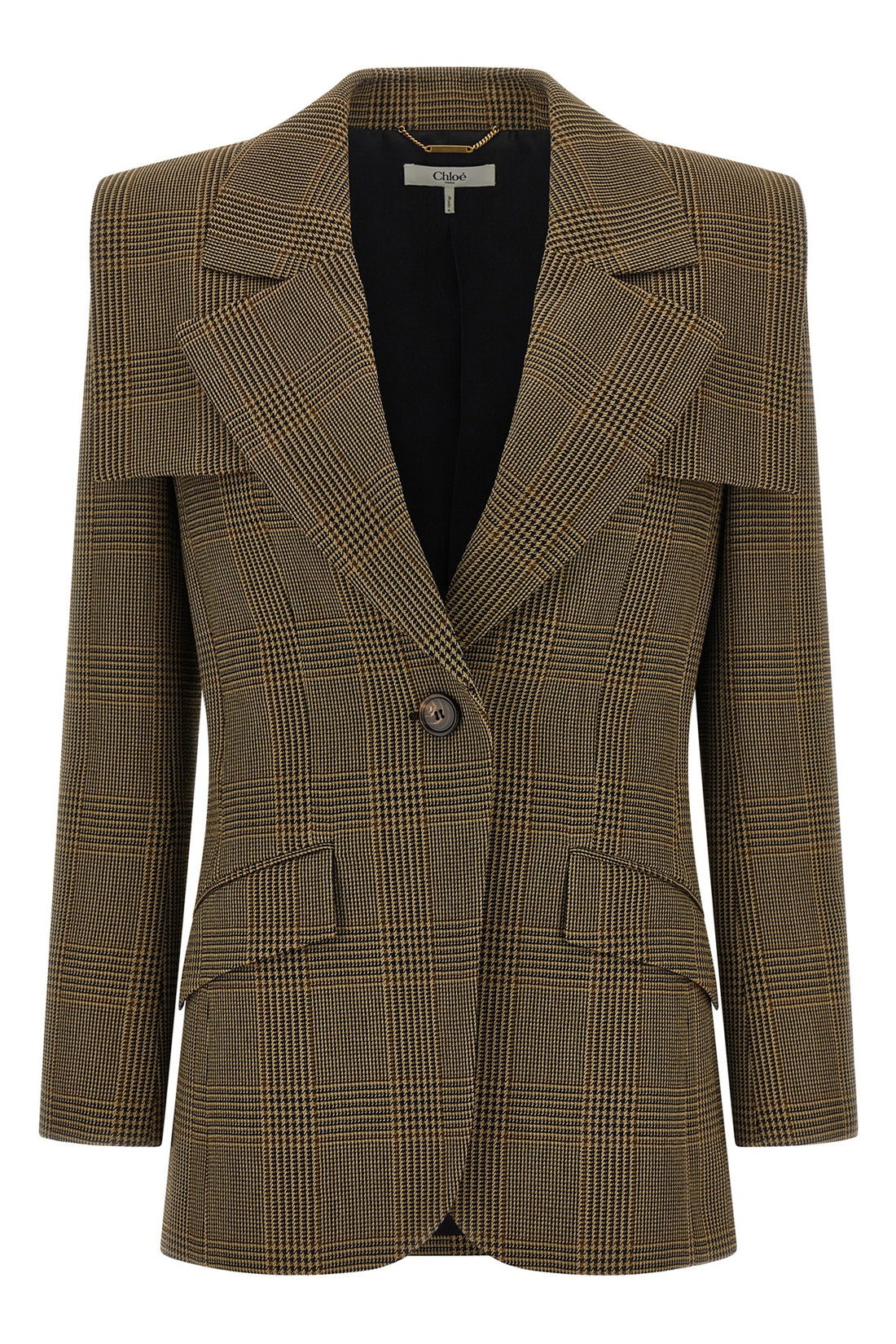 CHLOÉ 36 the chloé blazer redefines the codes of tailoring through a sculptural construct