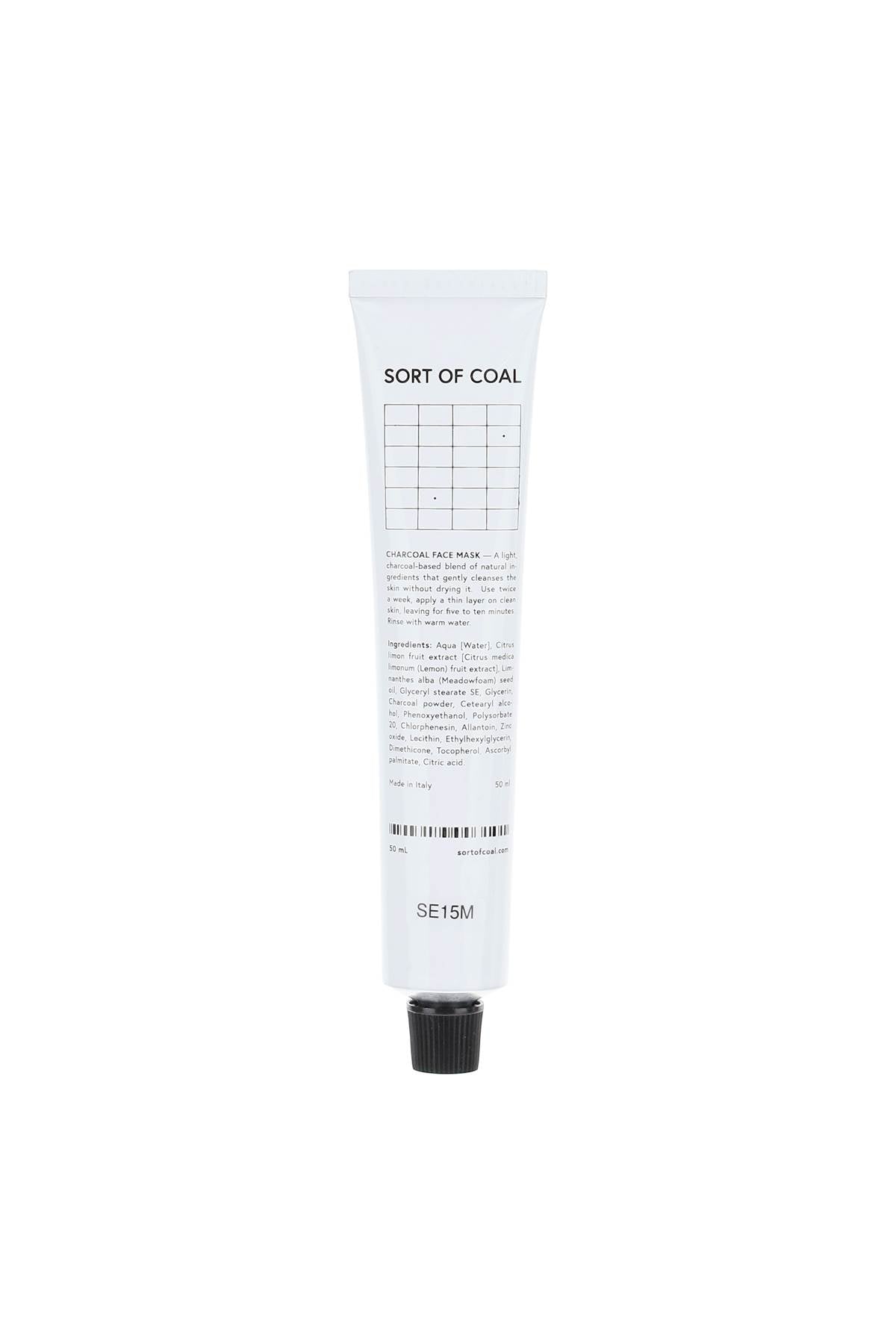 charcoal face mask - 50 ml