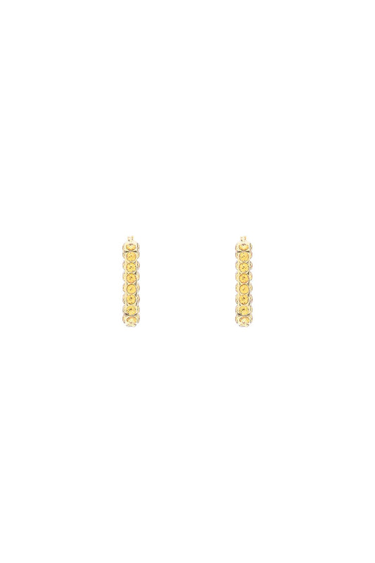 charlotte earrings with crystals