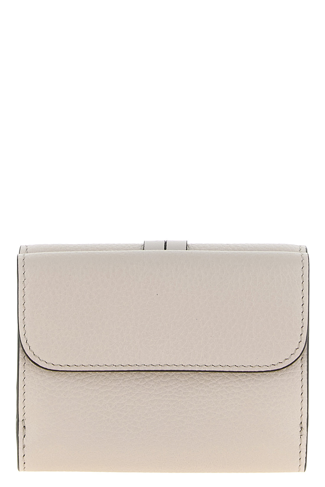 CHLOÉ OS the alphabet chloé wallet is made of fine hammered calf leather