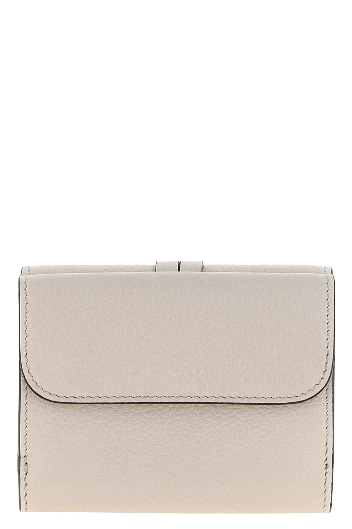the alphabet chloé wallet is made of fine hammered calf leather