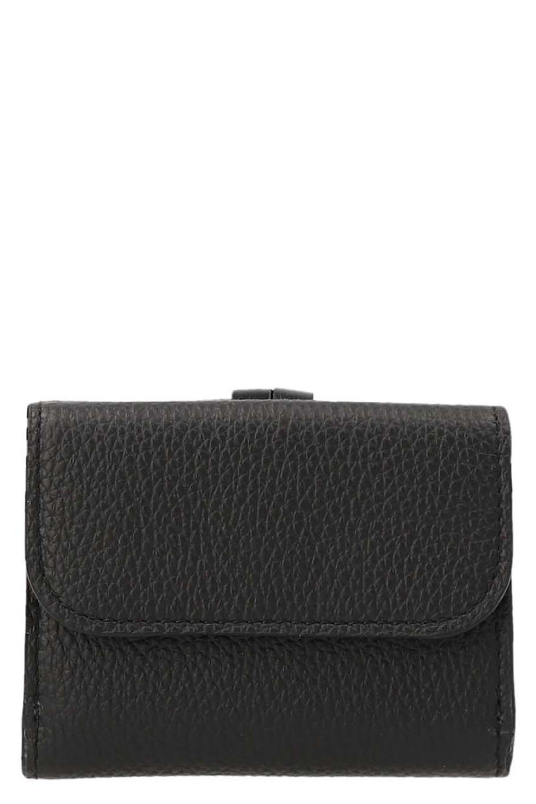 CHLOÉ OS mini tri fold leather wallet