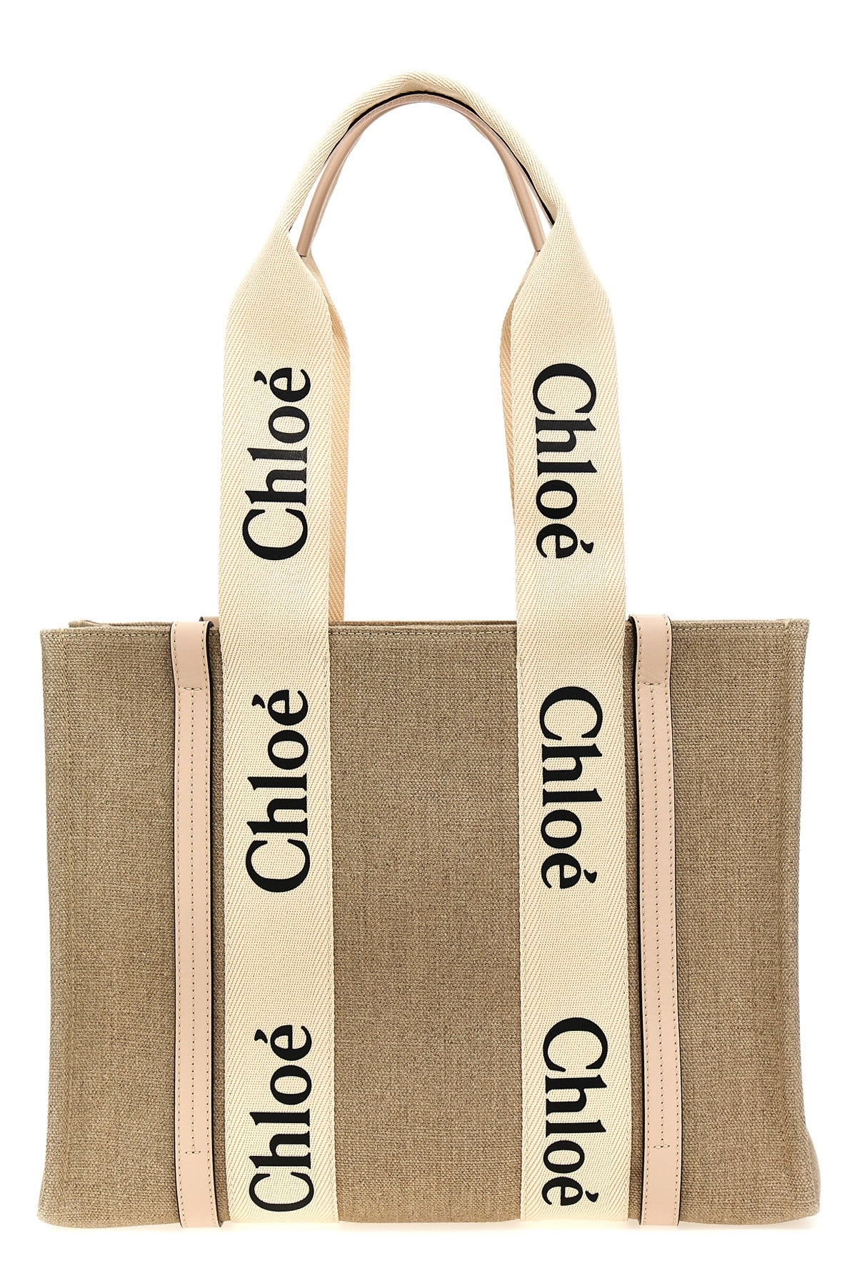 woody medium canvas shopping bag