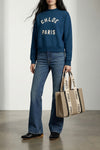 woody medium shopping bag in canvas