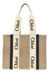 woody medium shopping bag in canvas
