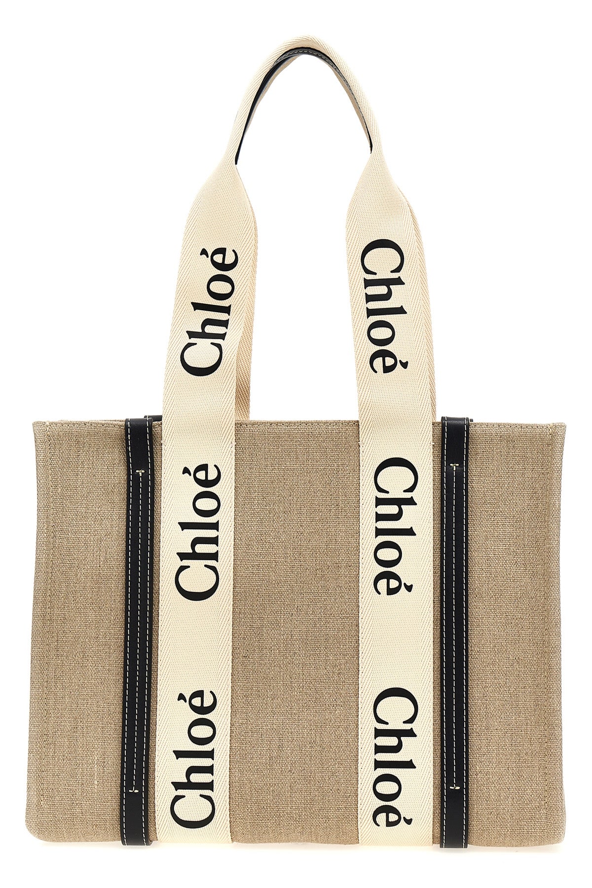 woody medium shopping bag in canvas