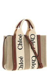 woody small canvas shopping bag