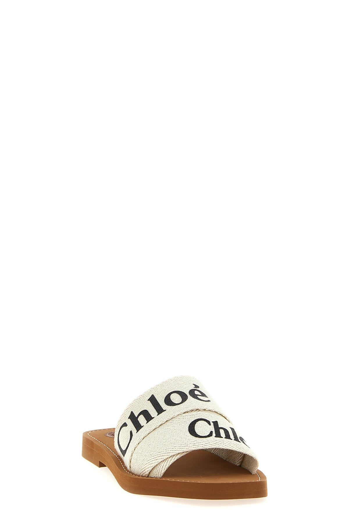 woody linen canvas sandals