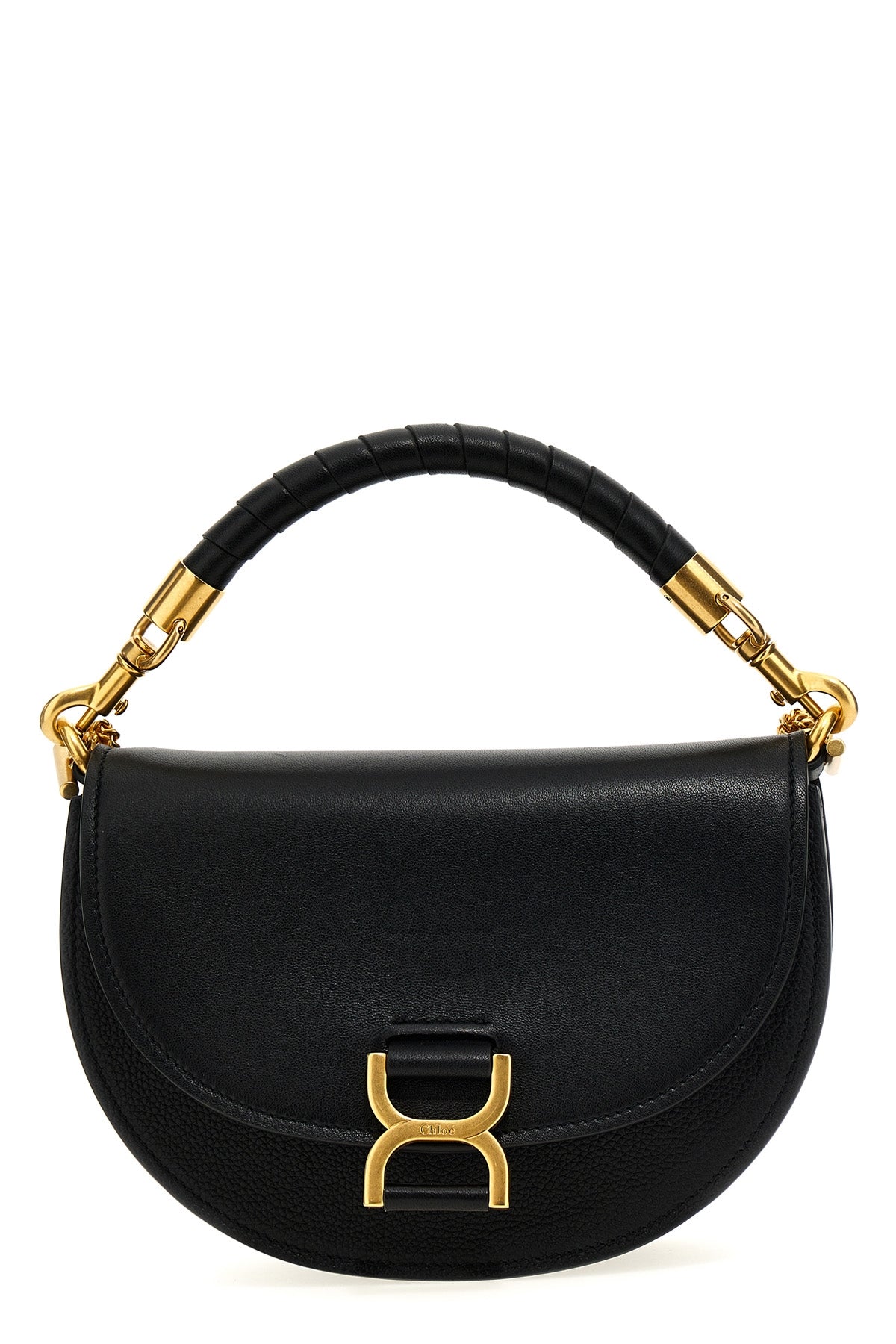 marcie leather and suede handbag