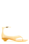 chloé jelly sandals in transparent tpu