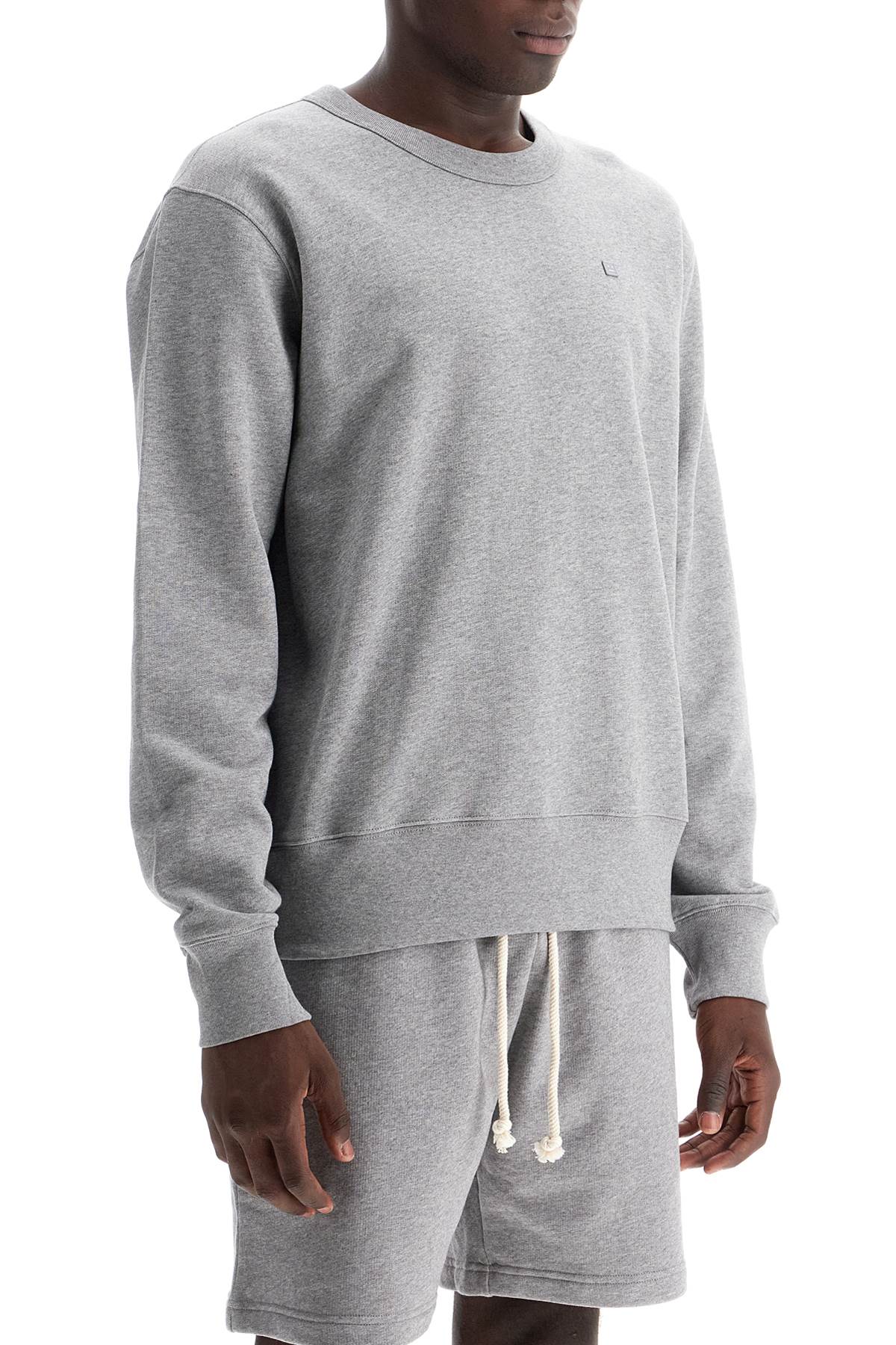 organic cotton crewneck sweatshirt