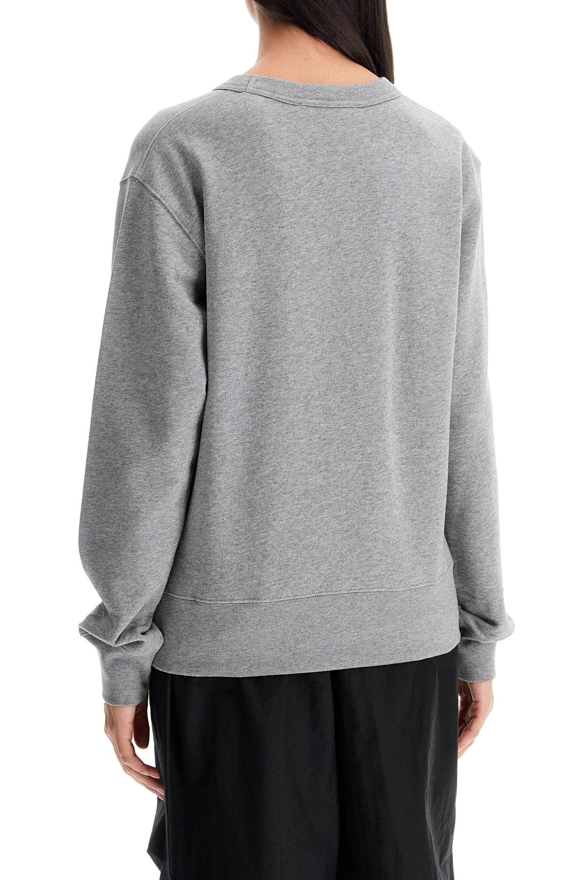 organic cotton crewneck sweatshirt