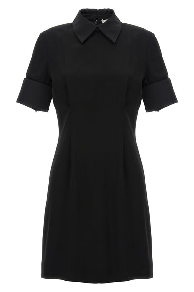 cipro dress in matte viscose satin
