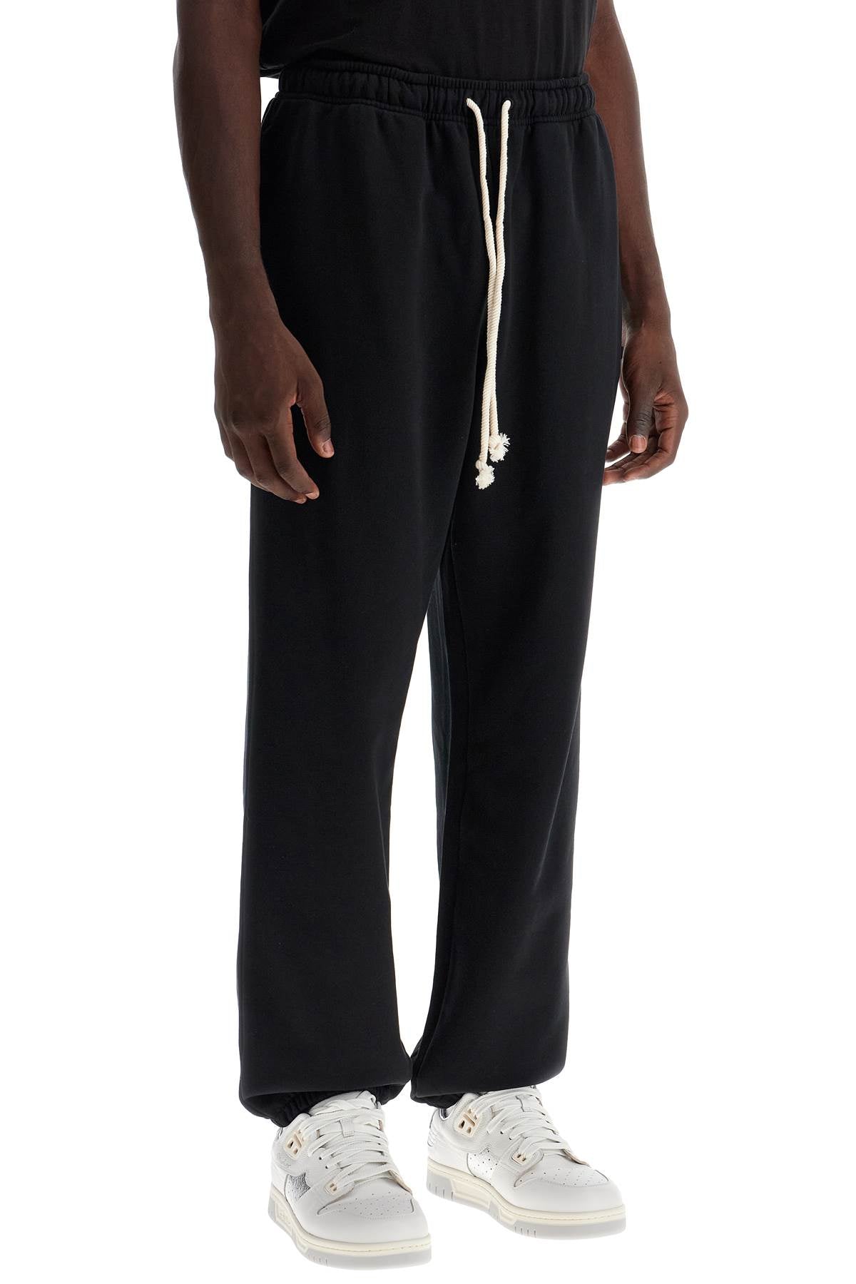 loose fit joggers with draw