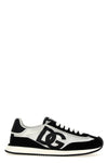 dg cushion sneakers in suede and mesh fabric