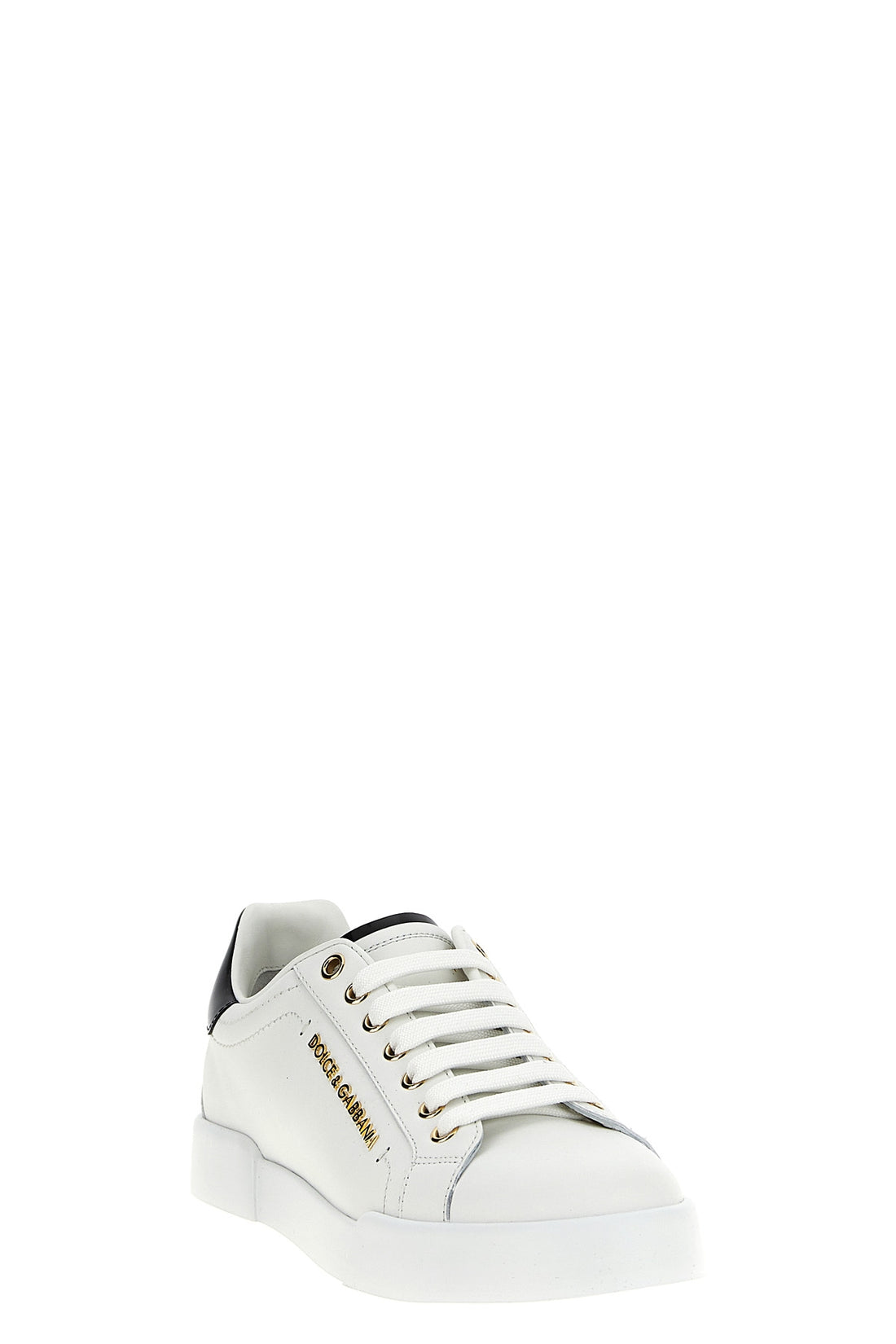 DOLCE &amp; GABBANA 36.5 portofino sneakers in napped calf leather