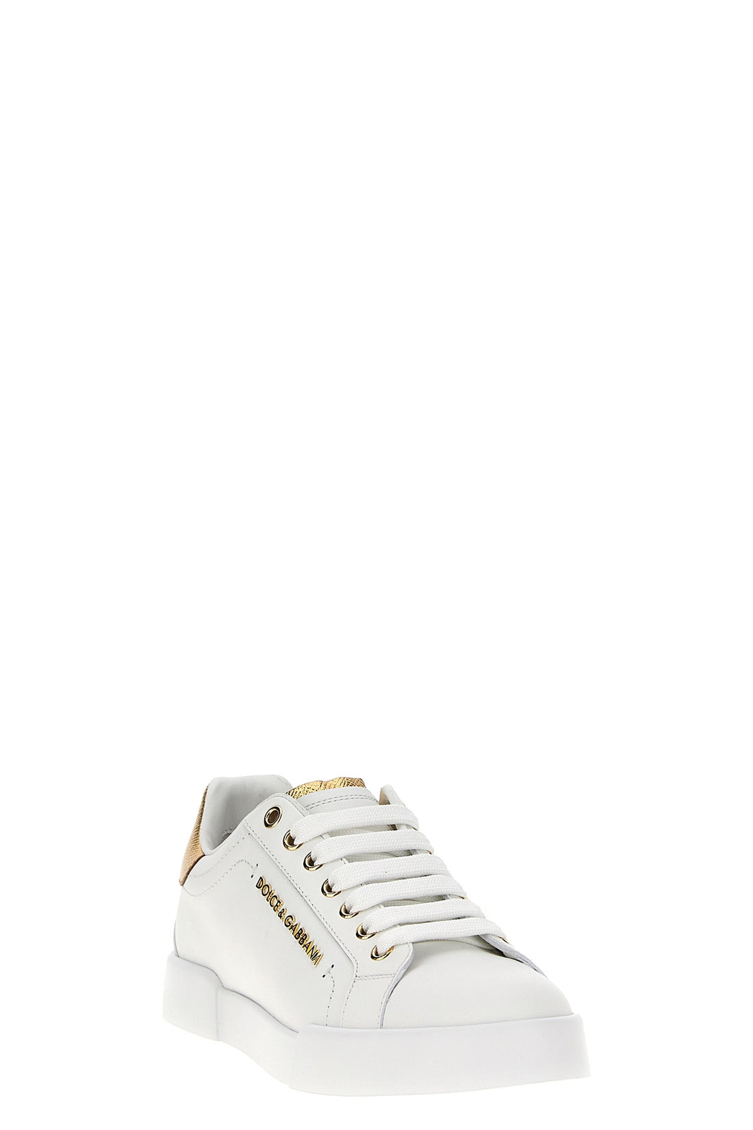 DOLCE &amp; GABBANA 36 portofino sneakers in napped calf leather