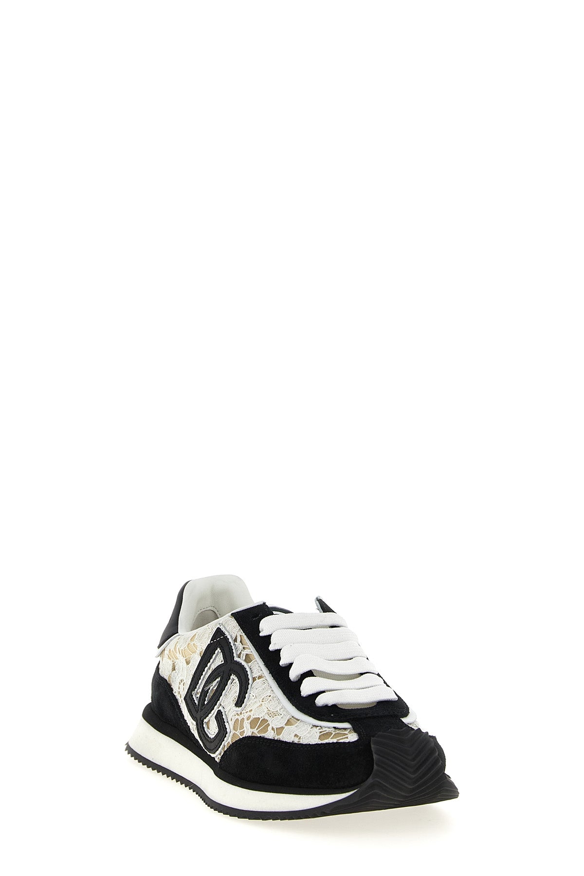 dg cushion suede and lace sneakers