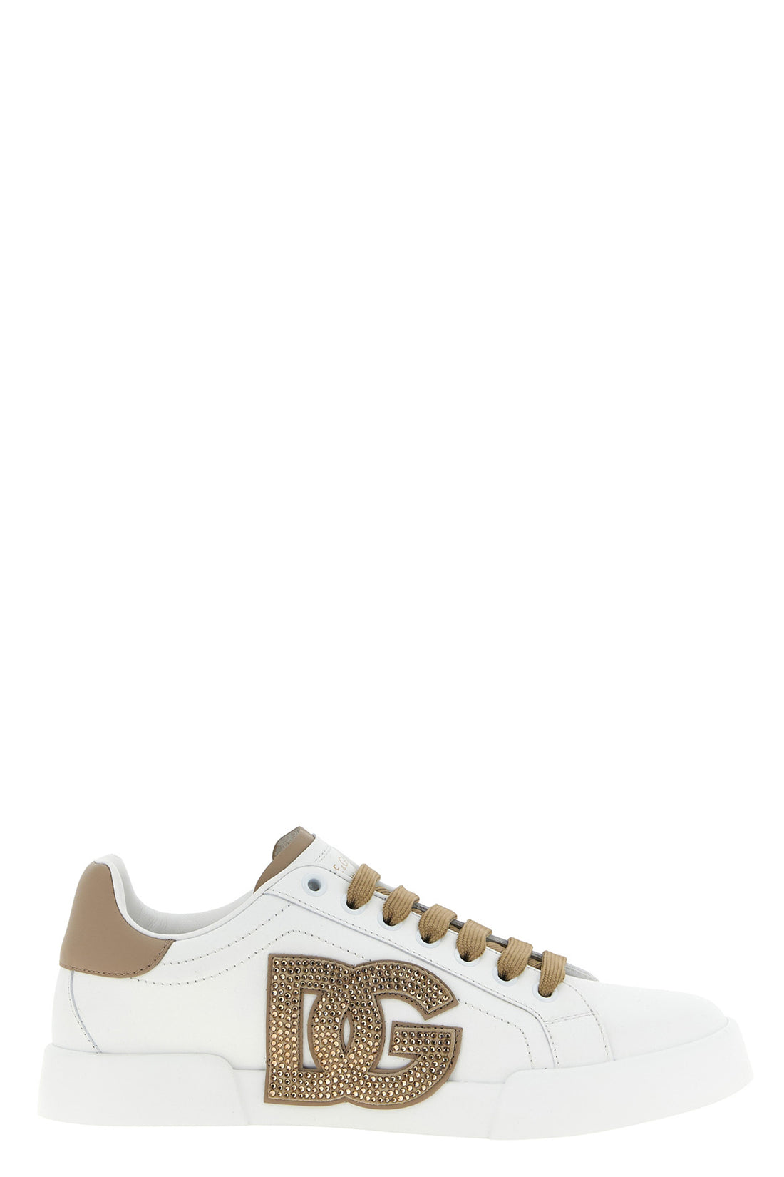 DOLCE &amp; GABBANA 39.5 portofino leather sneakers