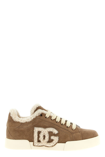 portofino suede sneakers