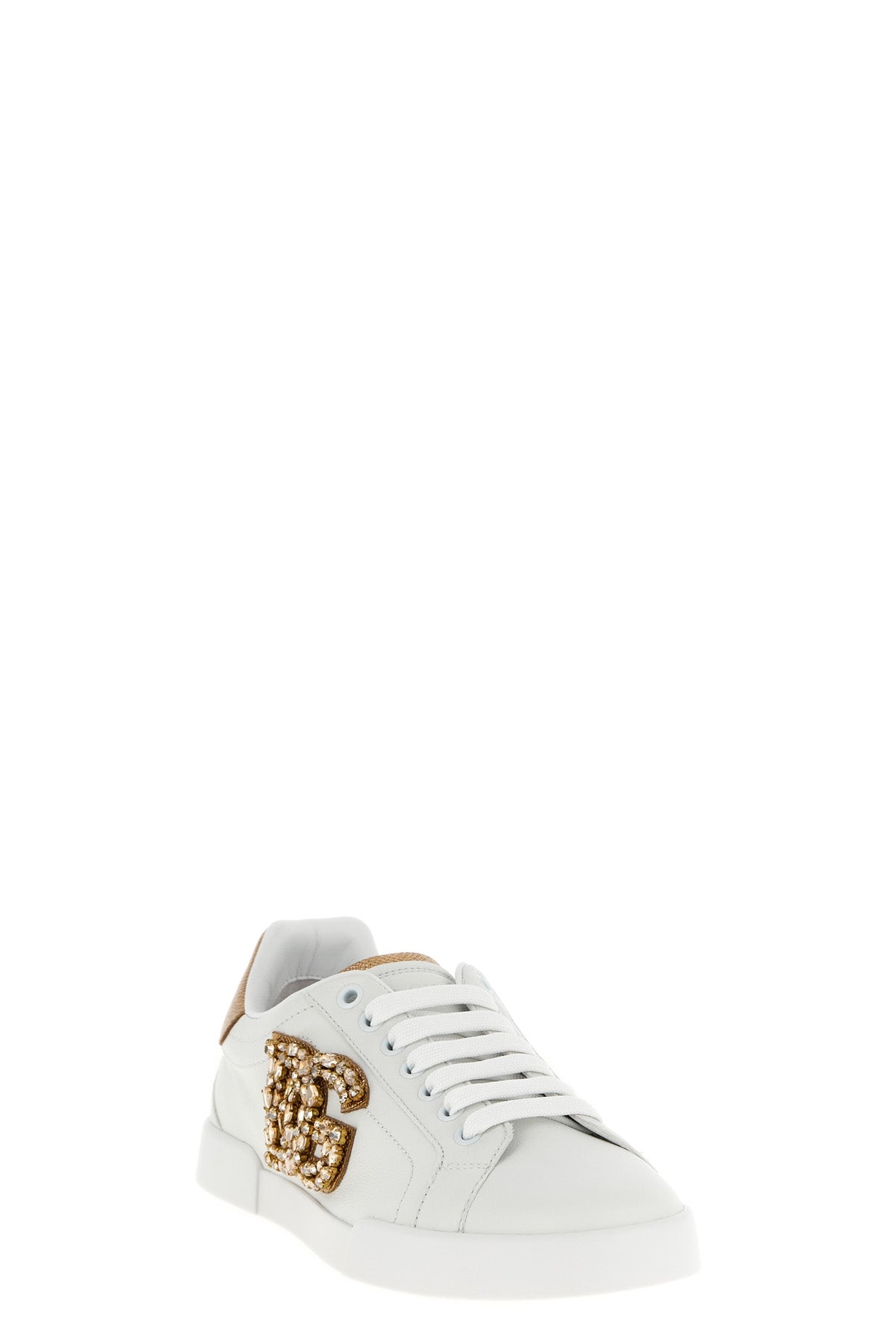 dolce & gabbana portofino low-top sneakers in pure calf leather blend sporty a