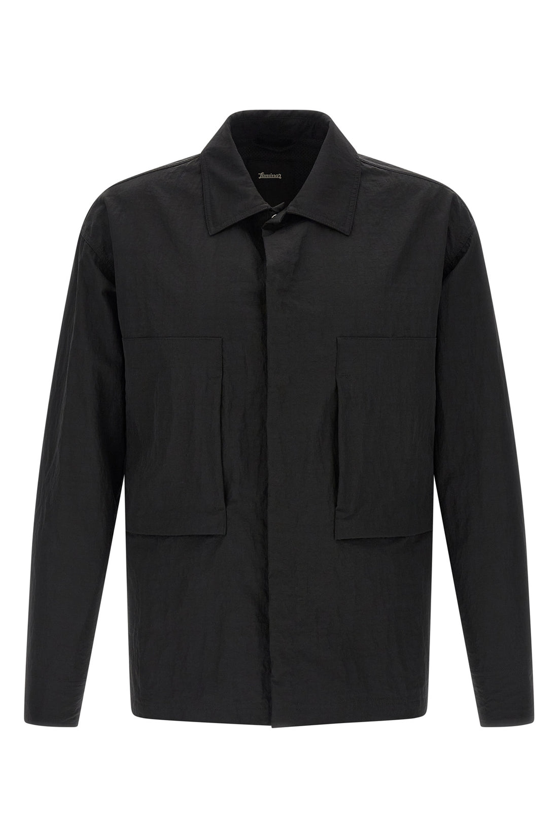 LAMINAR L nylon shacket