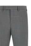 master mélange stretch wool trousers