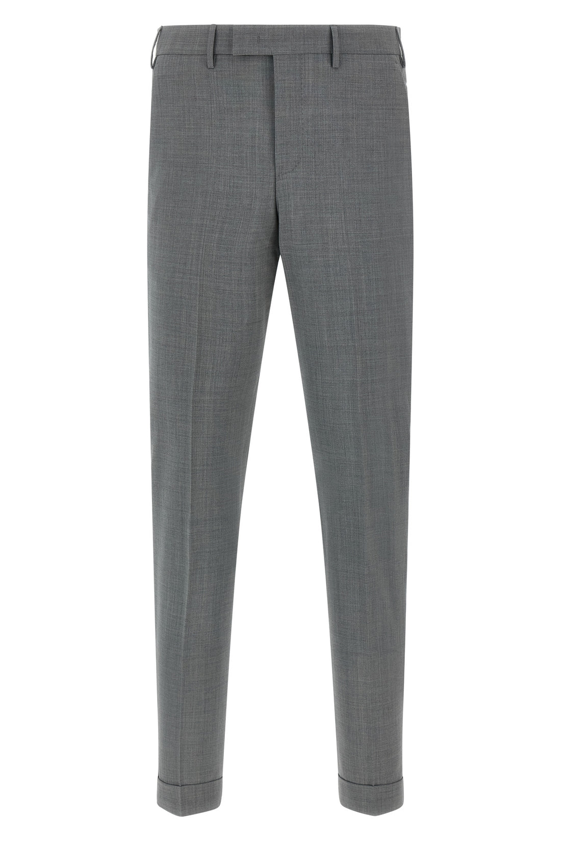 PT TORINO 46 master mélange stretch wool trousers