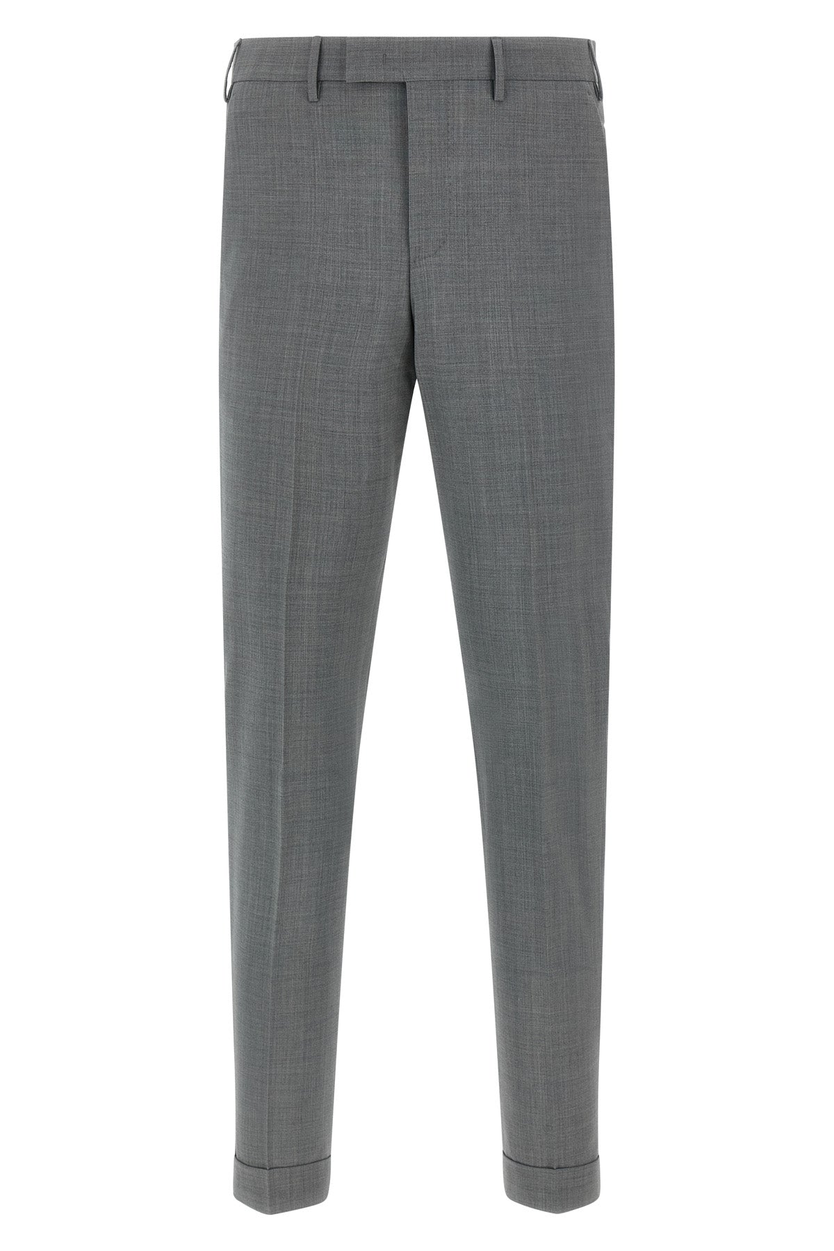 master mélange stretch wool trousers