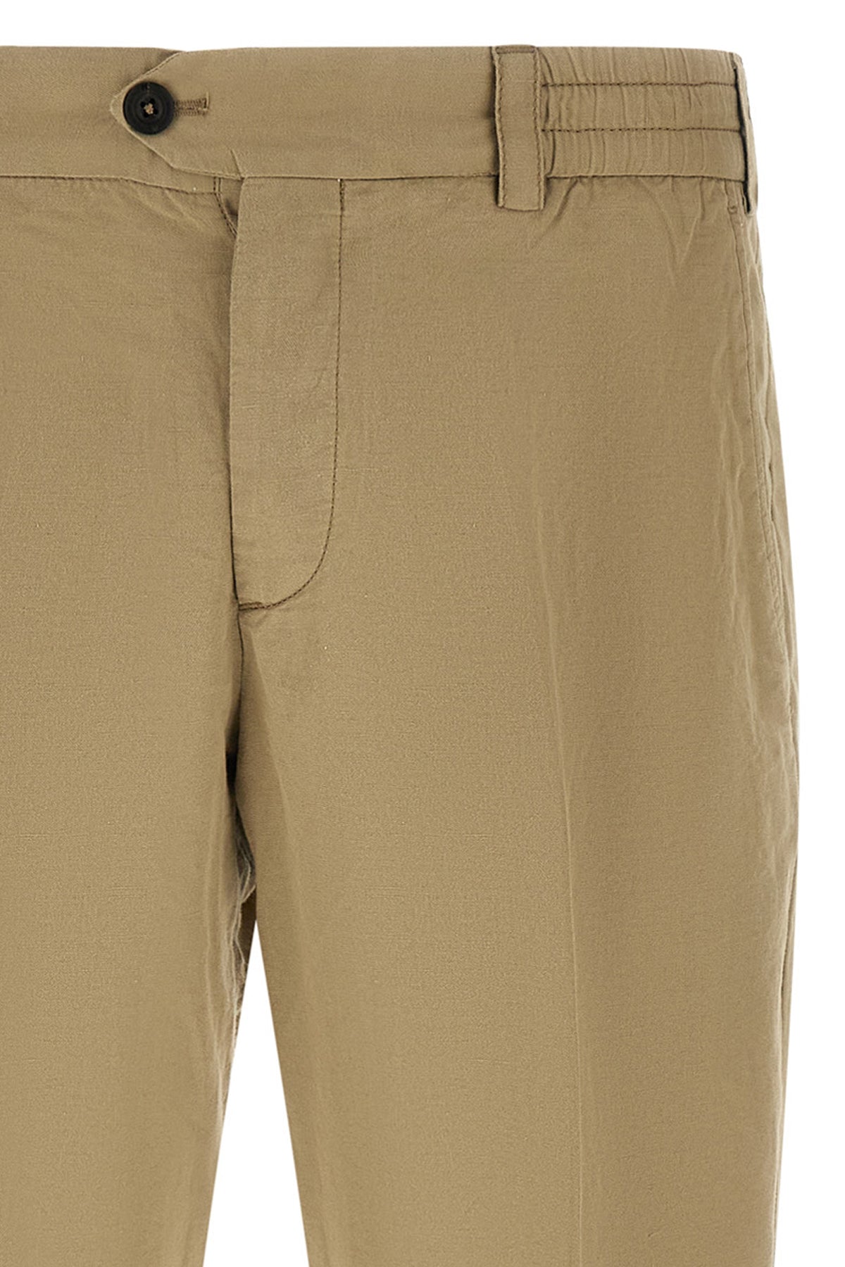 the rebel cotton and linen blend trousers